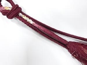 正絹　手組帯締め